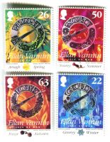 Briefmarken "Vier Jahreszeiten". Isle of Man.