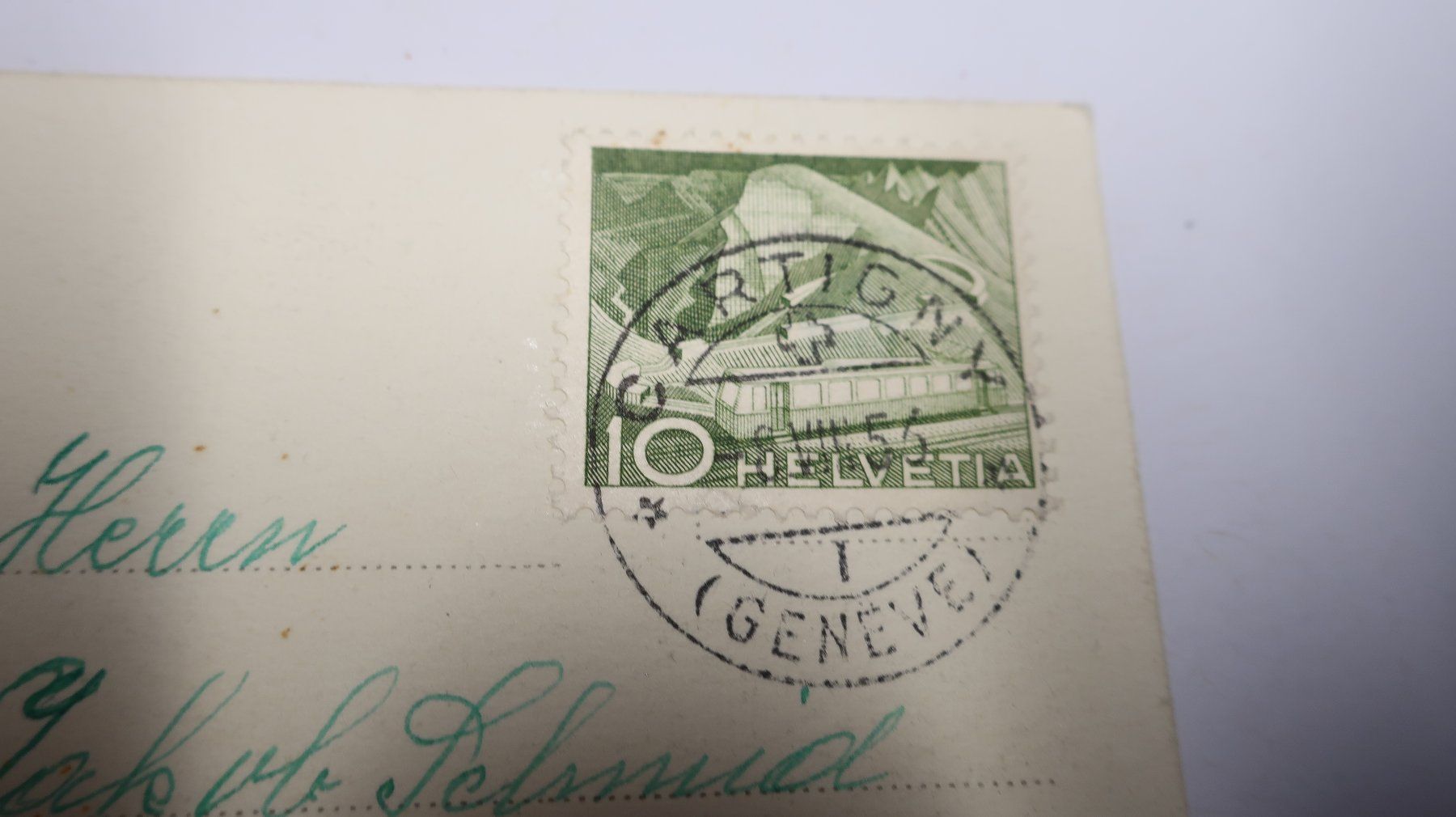 Cartoline postali: La Sage Pigne d'arolla  1956 – Usato da Cormoret venduto da Pascalll2001 4