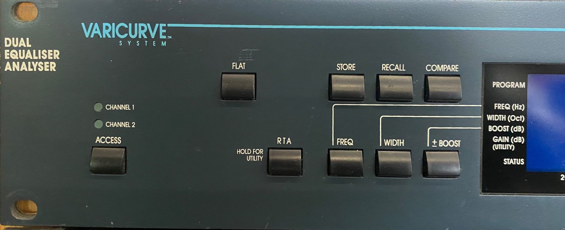 Equalizzatori: BSS Varicurve Dual Equaliser Analyser – Usato da Wirzweli venduto da Kreonides 1