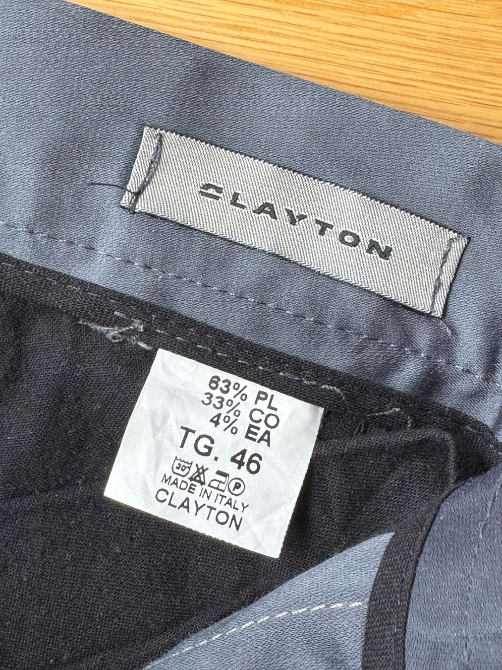Pantaloni: Pantaloni Clayton Taglia 46 - Eleganti e perfetti! – Usato da Zürich venduto da Keller110 1