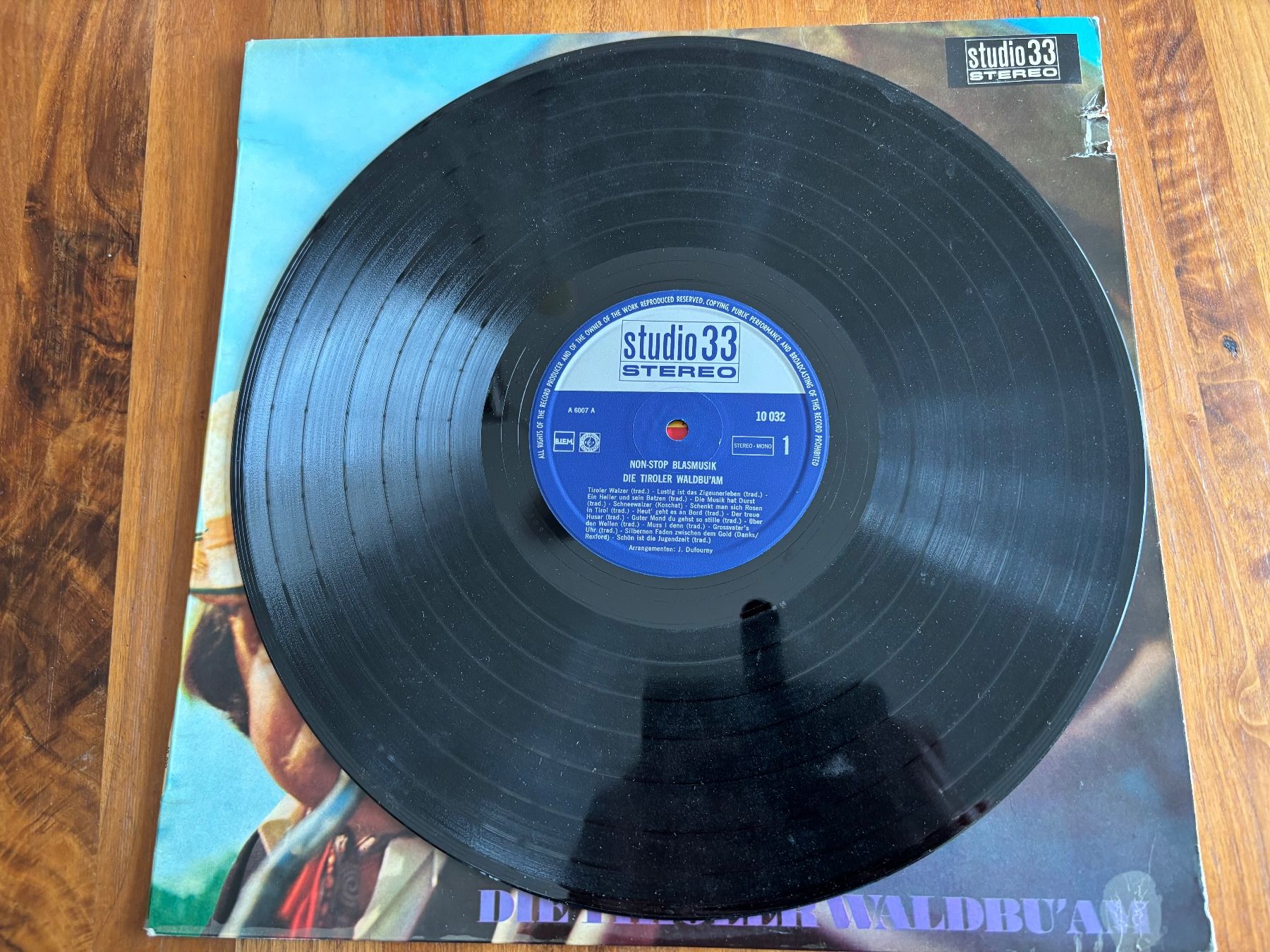 Schallplatten: LP Nonstop Blasmusik, die Tiroler Waldbuam – Gebraucht aus Balsthal von Uroby 2