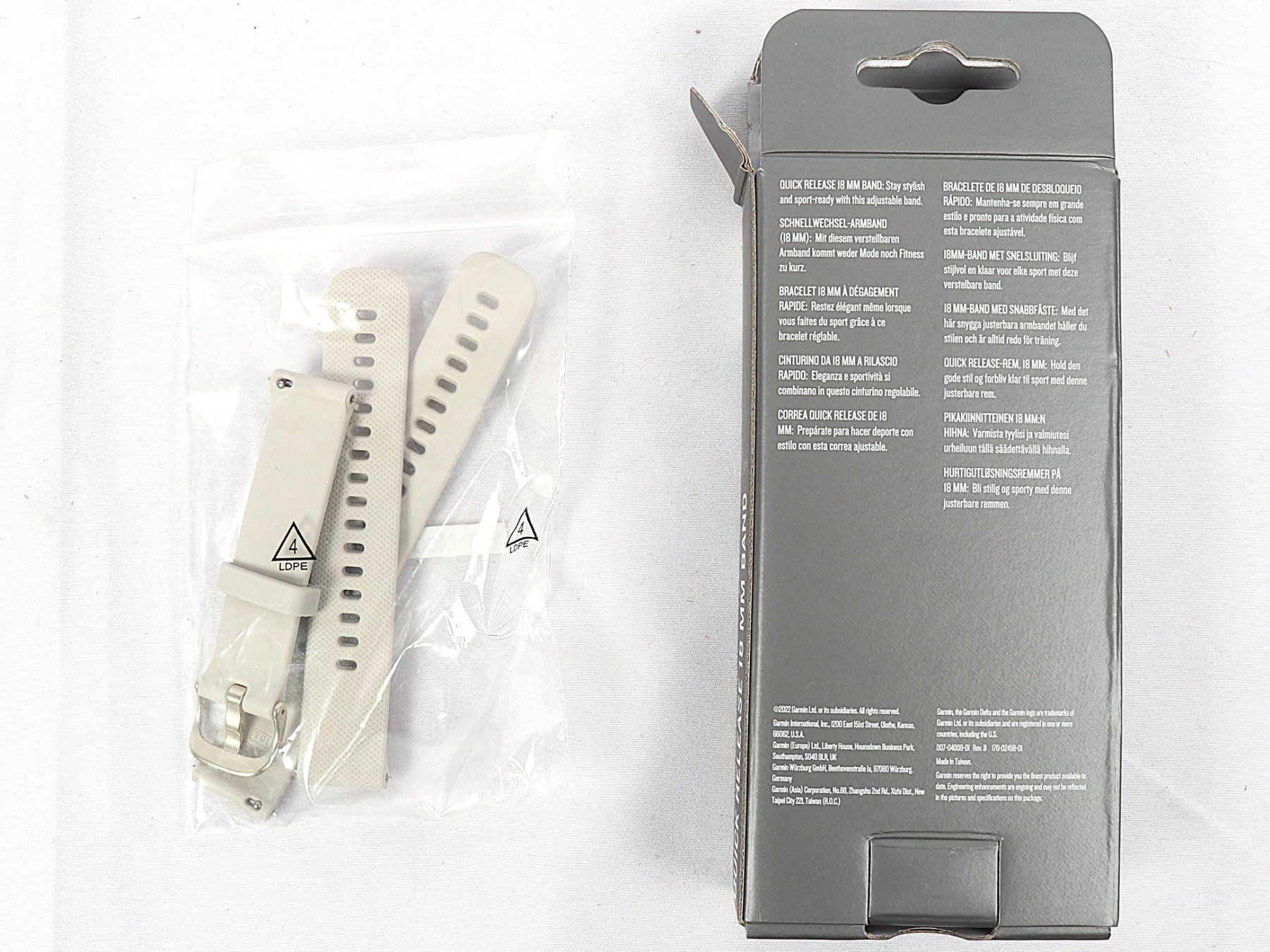 Bracciali & Braccialetti: GARMIN QUICK Release Band 18mm – Nuovo (secondo la descrizione) da Steinen venduto da Restwert_Steinen 1