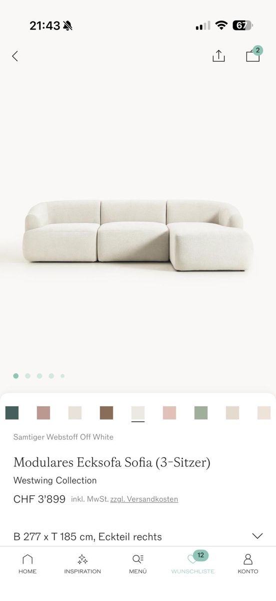 Sofas: Sofa – Neuf (Voir description) à Derendingen par meh_f9c5 1