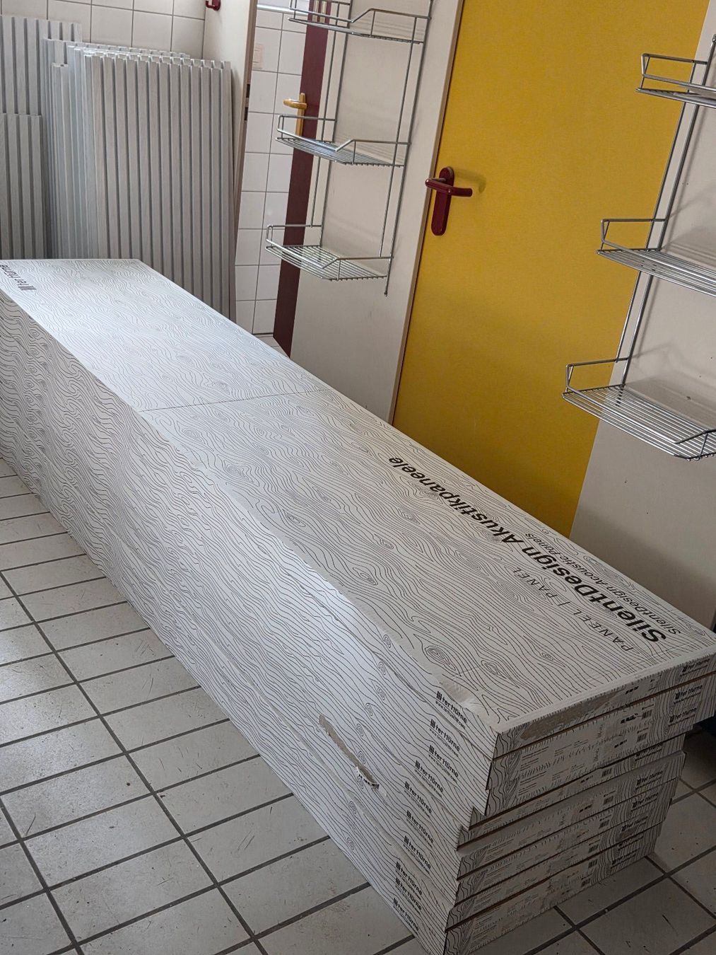 Altri accessori: Wandpaneele/Akustikpaneele komplett weiss – Nuovo e nell'imballaggio originale da Weinfelden venduto da Shana89 2