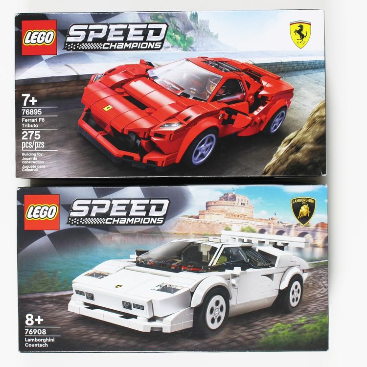 LEGO Speed Champions FERRARI 76895 & LAMBORGHINI 76908 OVP | Kaufen auf ...