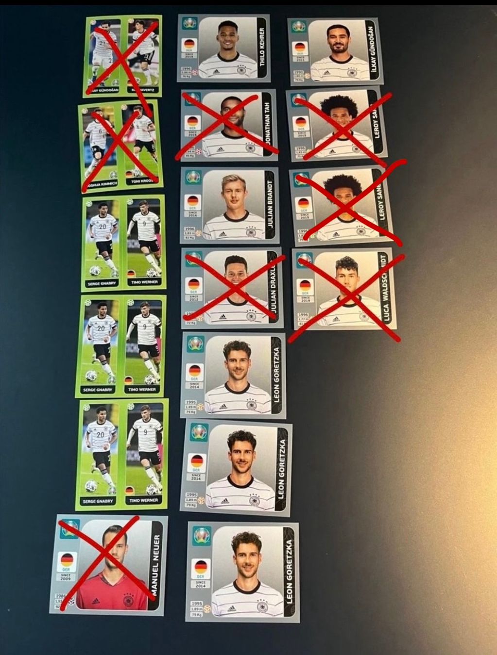 Panini Cartes à collectionner: Panini Sticker Euro 2020 - Deutschland – Neuf (Voir description) à Lupsingen par sil_l6wg