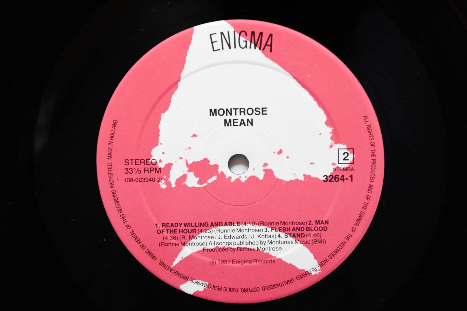 Dischi in vinile: Montrose - Mean – Usato da Belmont-sur-Yverdon venduto da ag97 3