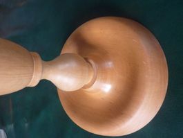 Handgefertigtes Lampengestell aus Holz, einzigartig!