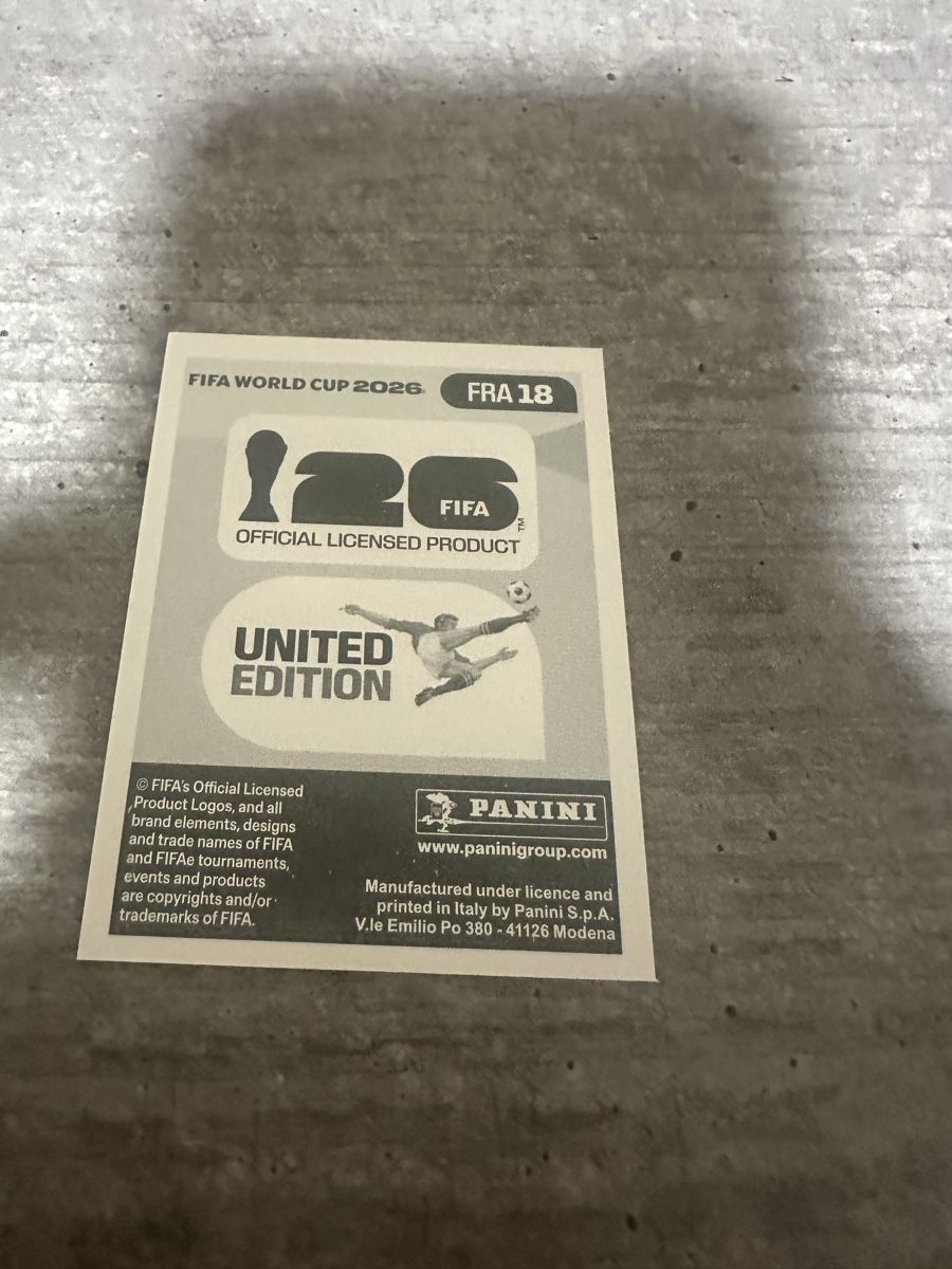 Panini Carte collezionabili: FRA 18 , FIFA WORLD CUP 2026 PANINI  – Nuovo (secondo la descrizione) da Frauenfeld venduto da 1PegPeg1 1