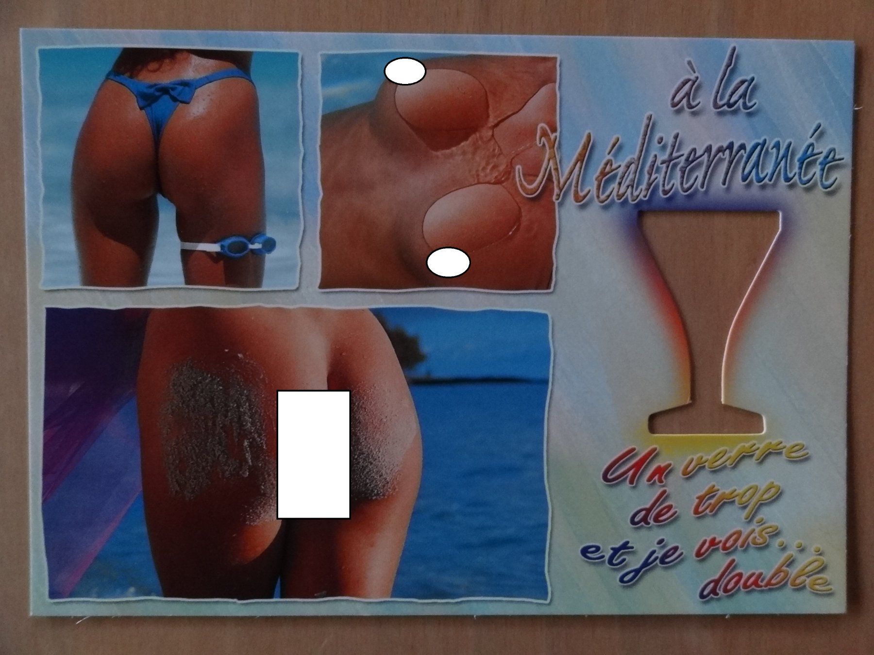 Cartoline postali: Erotik - AK - plage soleil - fun coquine – Usato da St Léonard venduto da Riglin
