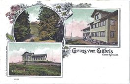 Gruss vom  Gäbris  Canton Appenzell.