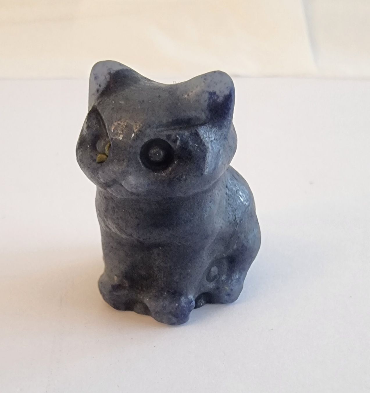 Figuren: Aventurin blau Katze Statue / Figur – Neu und originalverpackt aus Menziken von Mirager 1