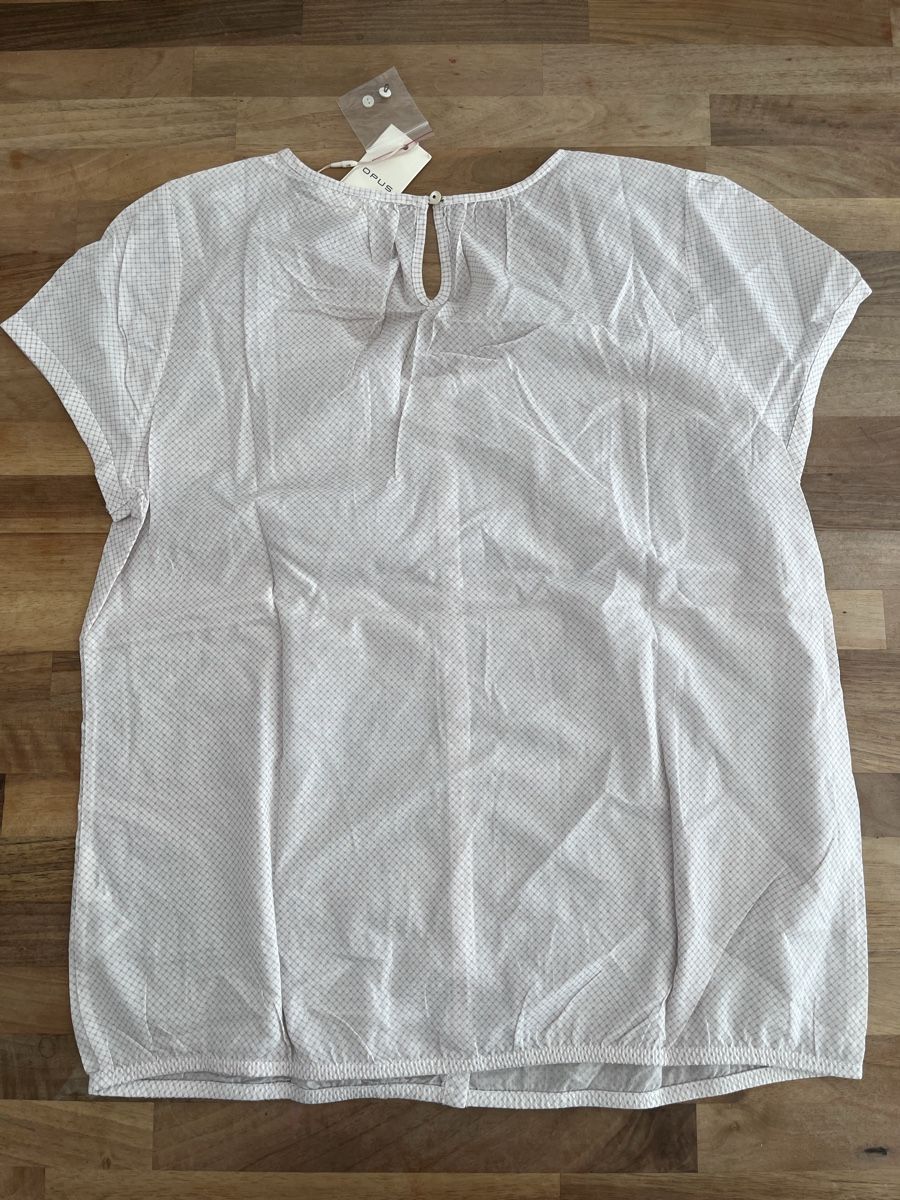 Opus Camicette: Neue Opus Baumwolle Bluse mit Etikette – Nuovo e nell'imballaggio originale da Wettingen venduto da epe_9vbf 5