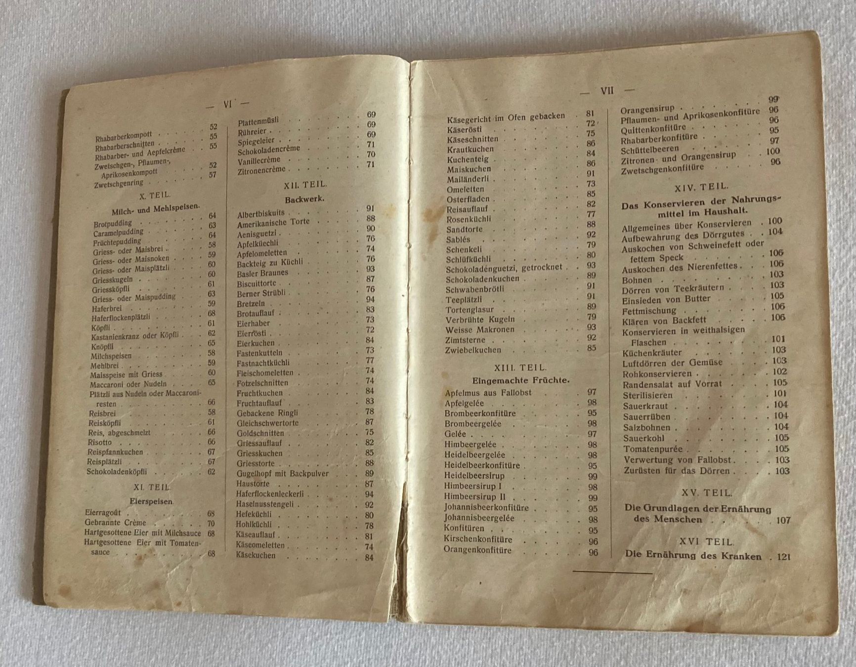 Bücher: Kochbüchlein antik 1927 – Gebraucht aus Liebefeld von Rhy19 4