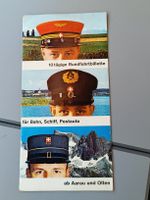 Alter Prospekt / Rundfahrtbillette SBB Ausgabe ca.1960
