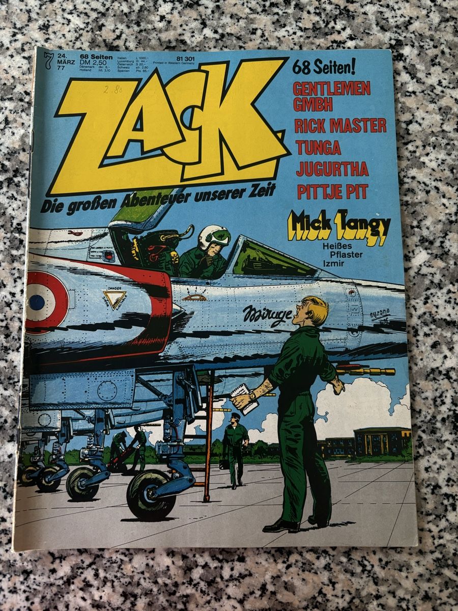 Comics: Zack Comics 1-14 Komplett 16-22 , 25,26 – Gebraucht aus Wangen b. Dübendorf von Antiz1210 5