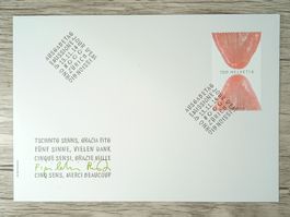 TR12 Enveloppe + Timbre Suisse 2014