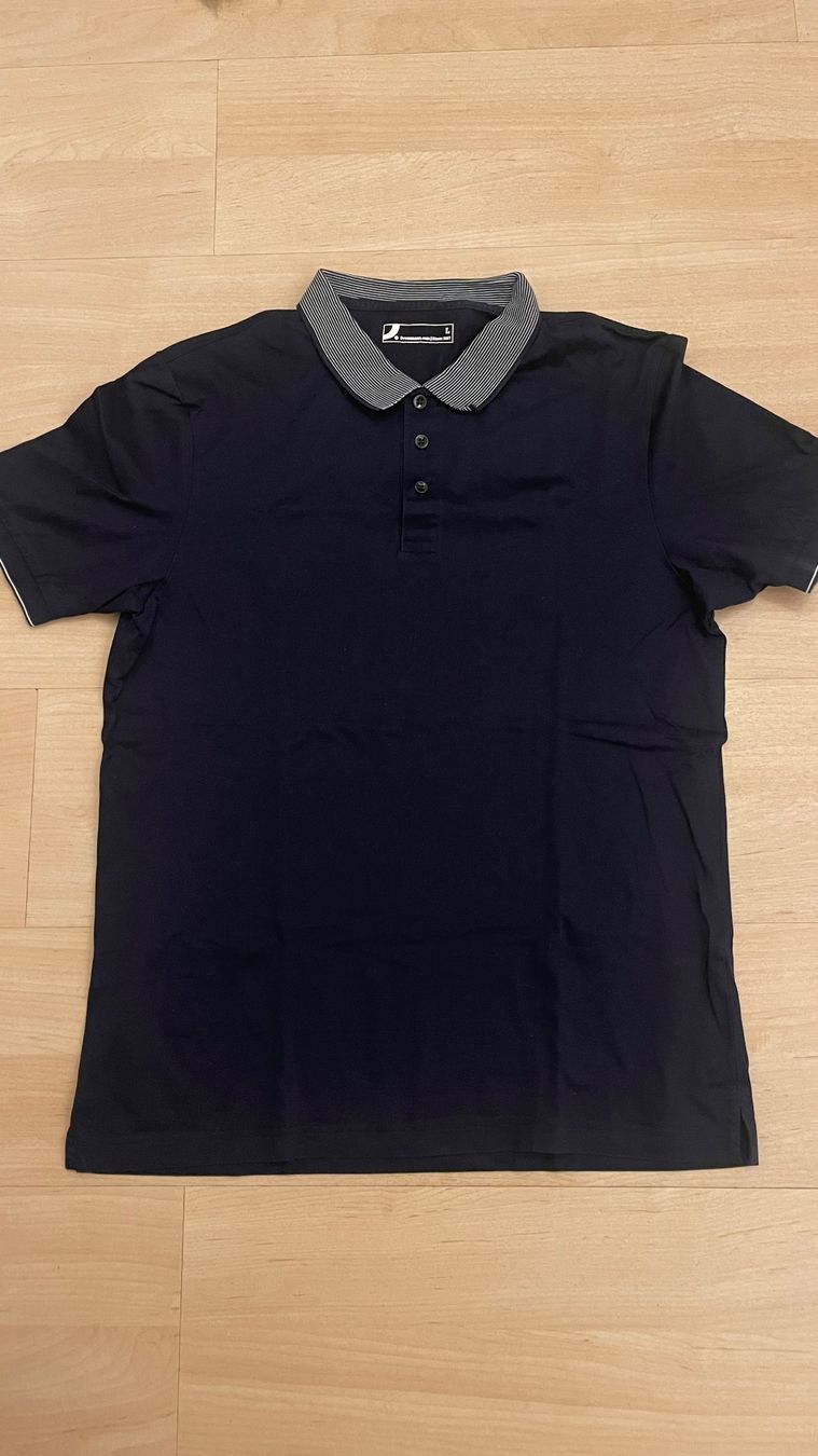 Magliette Polo: Herren Polo Dressmann dunkelblau  L – Nuovo (secondo la descrizione) da Wetzikon ZH venduto da Schrungus