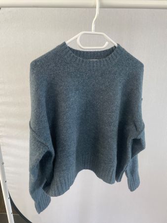 Renatta & Go Pullover, Grösse S, Winter Strick-Look Top