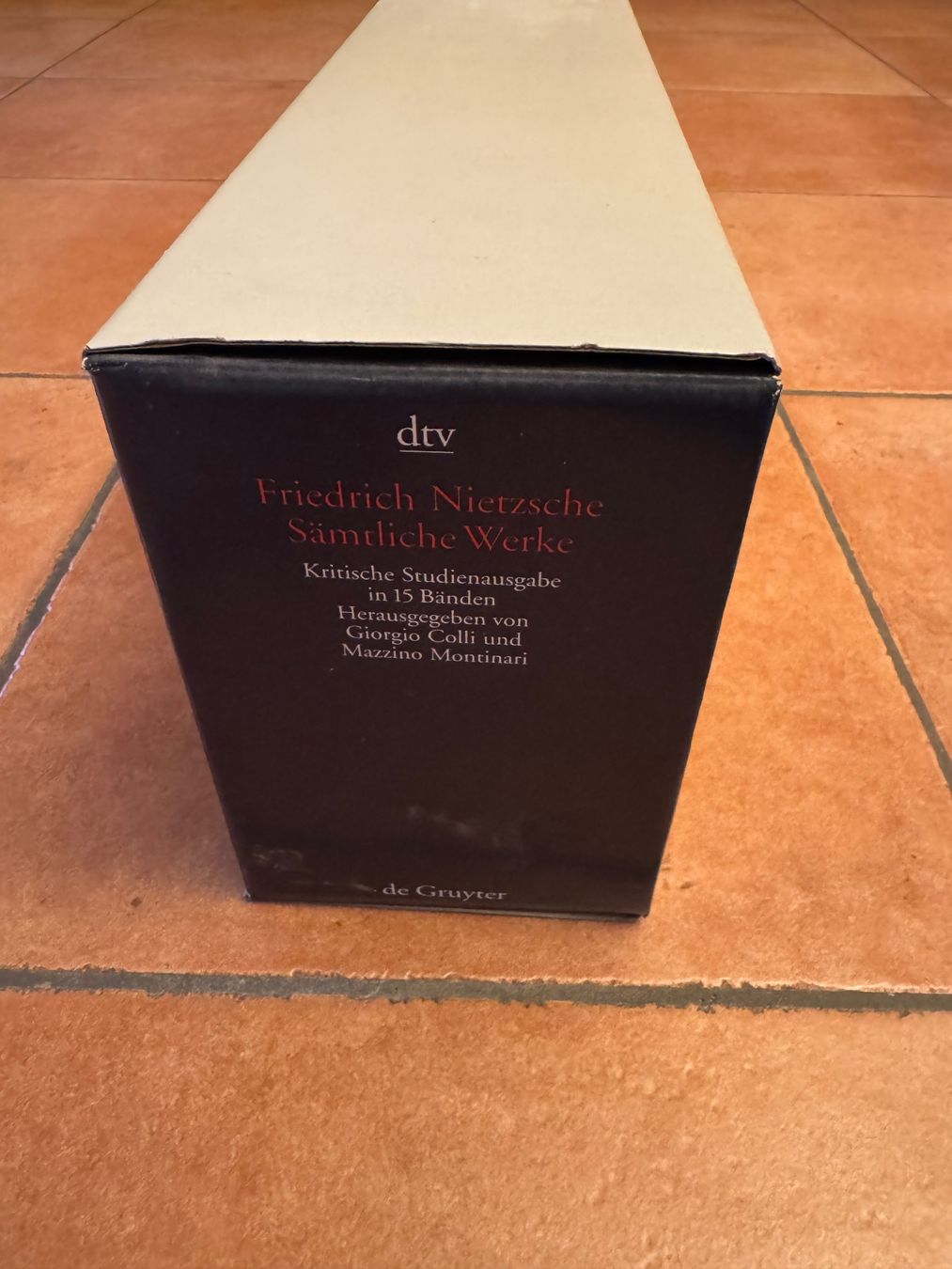 Libri: Friedrich Nietzsche Sämtliche Werke – Usato da Wetzikon ZH venduto da Rnanu 3