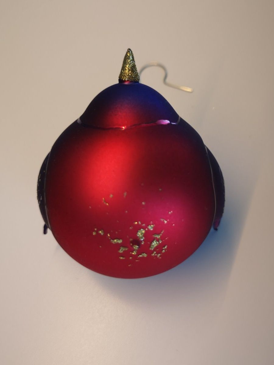 Tutte le decorazioni: Einzigartiger Weihnachtsbaumschmuck Vogel in rot-blau – Usato da Liestal venduto da Gitterli01 1