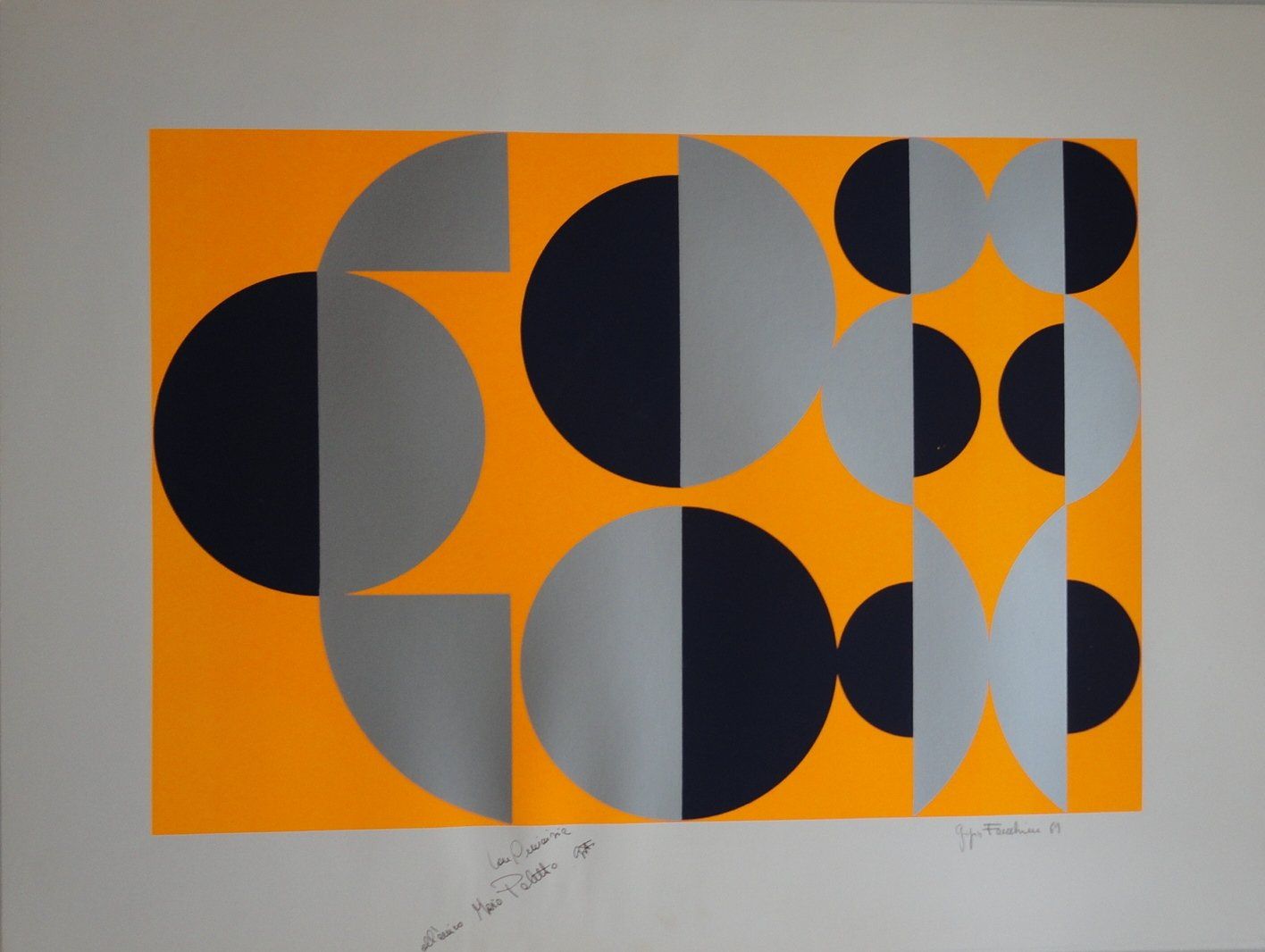 Grafica & Litografie: Signierte Lithographie mit Widmung 64x49 cm – Usato da zurich venduto da ARTMYART