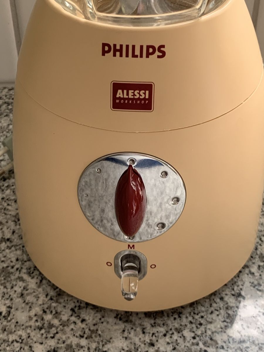 Alessi Appareils de cuisine: Standmixer von  Alessi/Philips beige/rot – D'occasion à Ellikon an der Thur par Bali1999 1