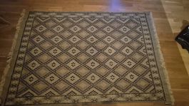 Original tunesischer Teppich, handgefertigt, 1. Qualität