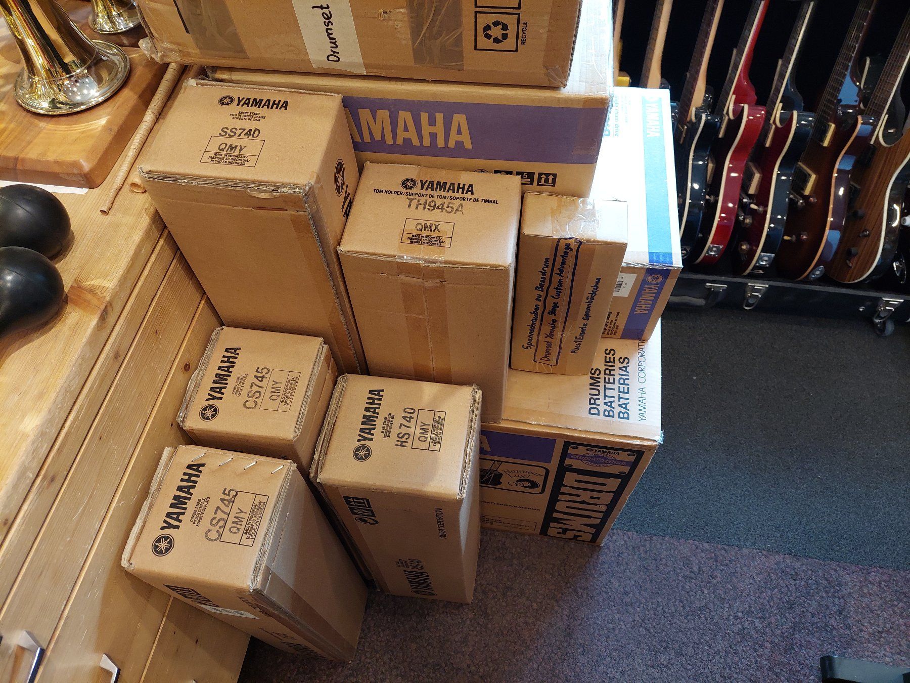 Yamaha Strumenti musicali: Drumset Yamaha Stage Custom Advantage – Nuovo e nell'imballaggio originale da Davos-Platz venduto da musikhauskollegger 6