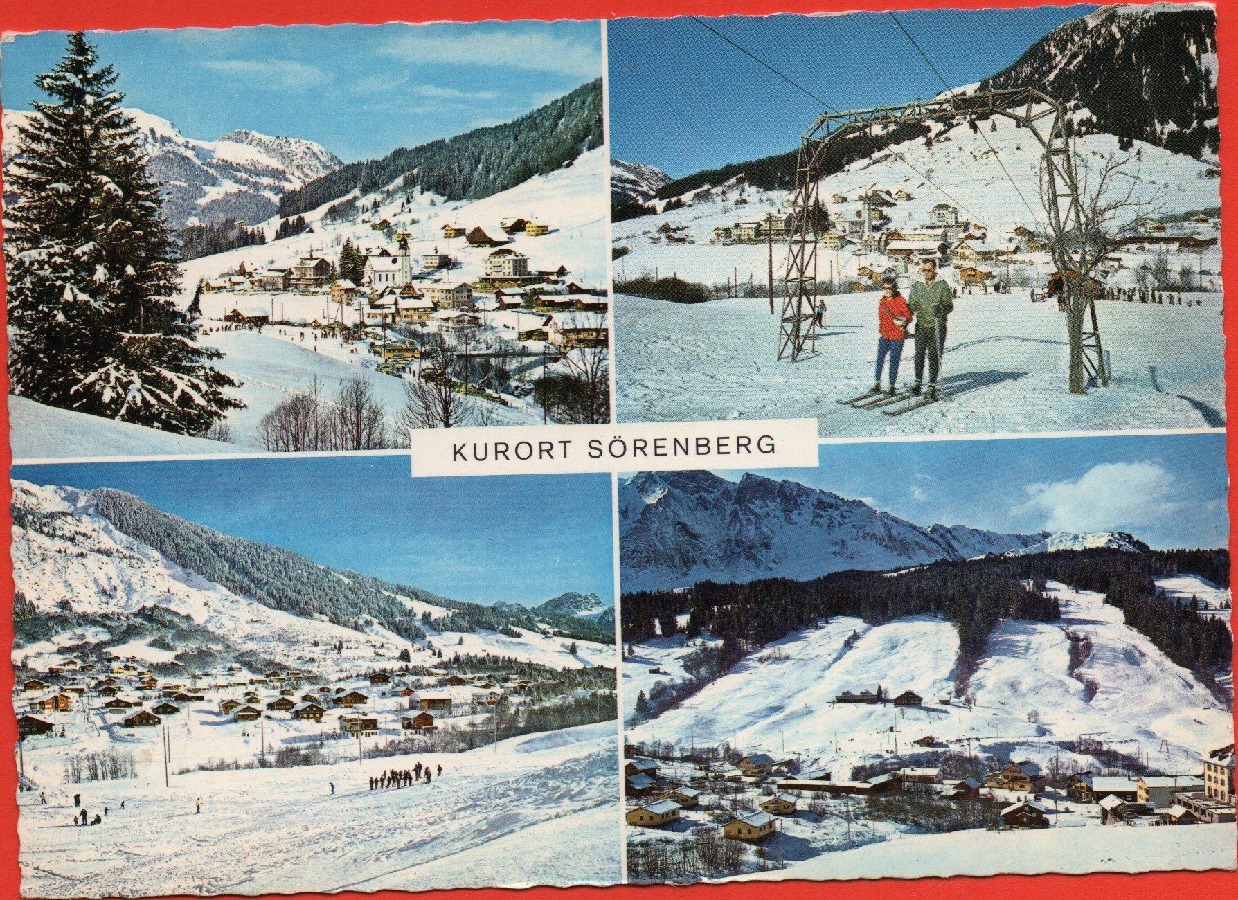 Ansichtskarten: SÖRENBERG Skilift – Gebraucht aus Jona von philajona