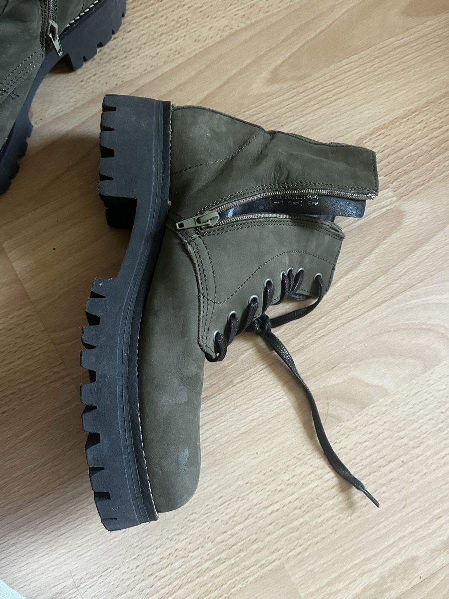 Scarpe da donna: Bottines Varese kaki taille 41 – Usato da Lausanne venduto da sam_hp5y 1