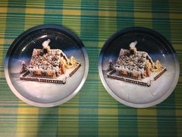 2x Adventsplatte