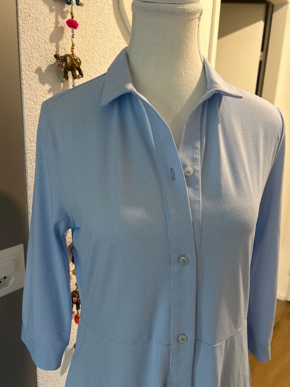 Kleider: 3/4 - Arm Kleid hellblau von Chervo Gr. 36 – Gebraucht aus Brunnen von Nala2929 4