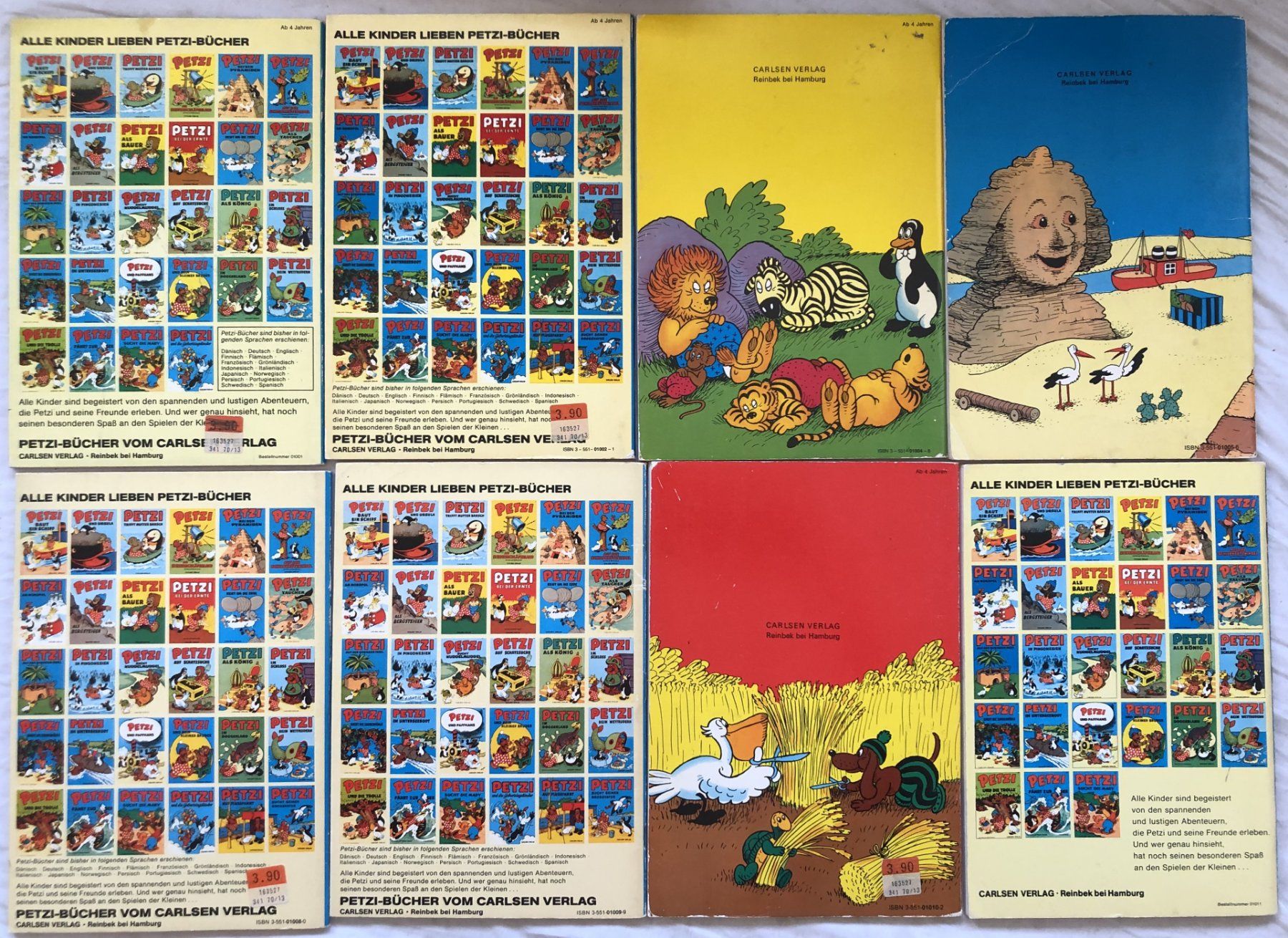 Fumetti: 21x PETZI - Hefte - Carlsen Verlag – Usato da Schaffhausen venduto da durruti 3