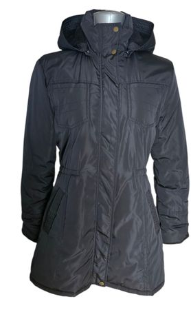 Wintermantel, Schwarz, Gr. 38, Top Zustand