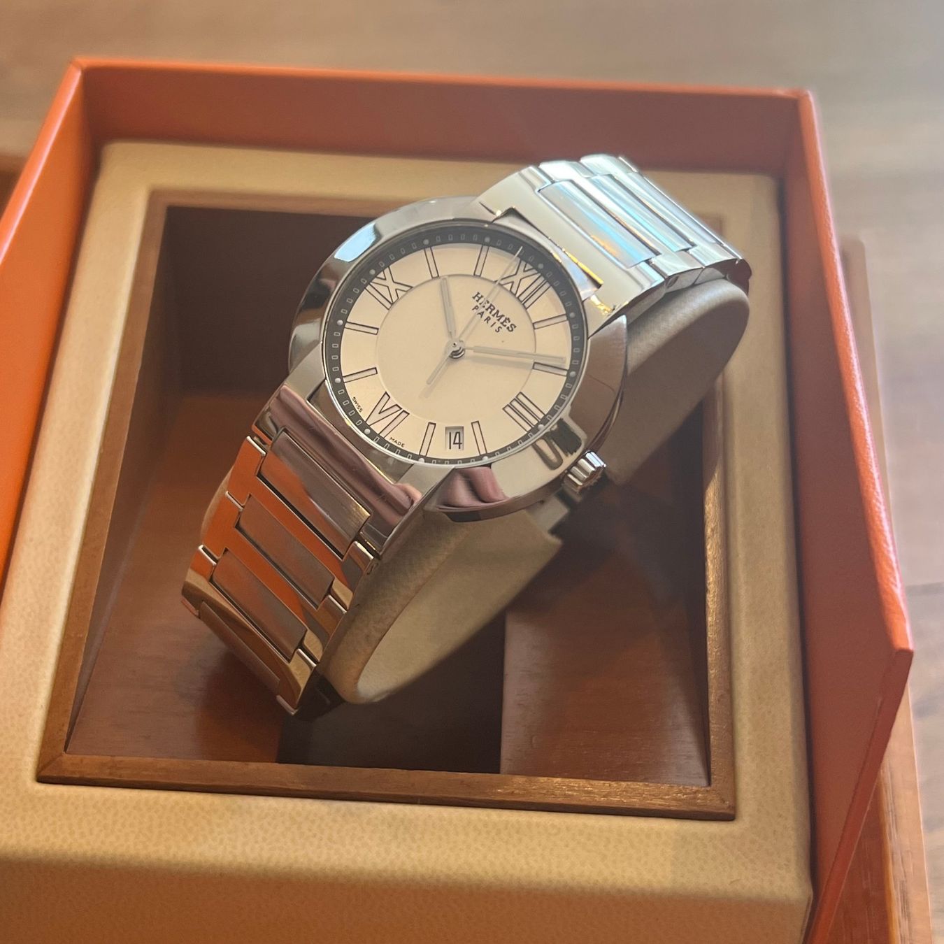 Hermès Orologi: Hermès Nomade Full Set N01.710 – Usato da Carouge GE venduto da Watchaser 8