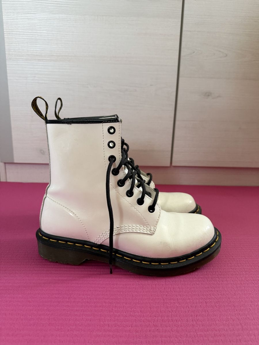 Dr. Martens Scarpe da uomo: Dr. Martens 1460 Weiss Gr. 38 – Nuovo (secondo la descrizione) da Hendschiken venduto da riverstone 1