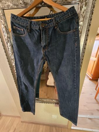 Herren Jeans Smog blau Grösse 33/34 gebraucht erhalten