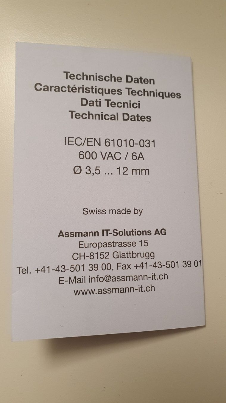Messen: Vario-Contact Prüfspitze 3-er Set – Neu (gemäss Beschreibung) aus St. Erhard von  1