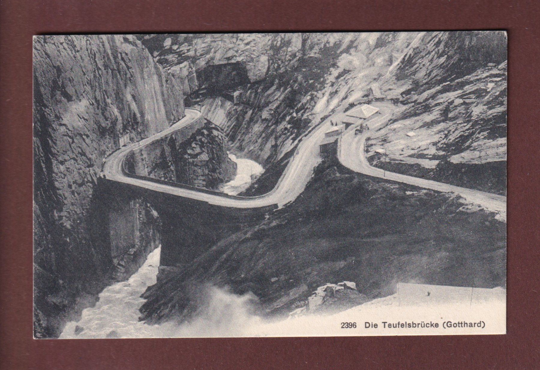Ansichtskarten: TEUFELSBRÜCKE – Gebraucht aus Pully von nicecards