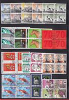2002-2004 Viererblockwerbesätze + Einzelausgaben SBK 250Fr.
