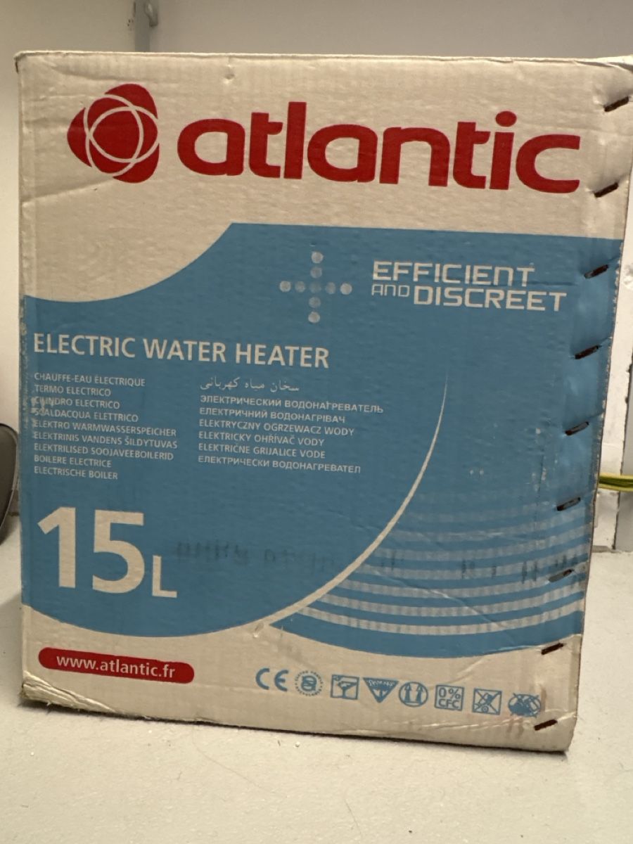 Atlantic Sanitari: 15 l. Wasserboiler Elektrisch von atlanic – Nuovo (secondo la descrizione) da Rümlang venduto da baselsale1 5