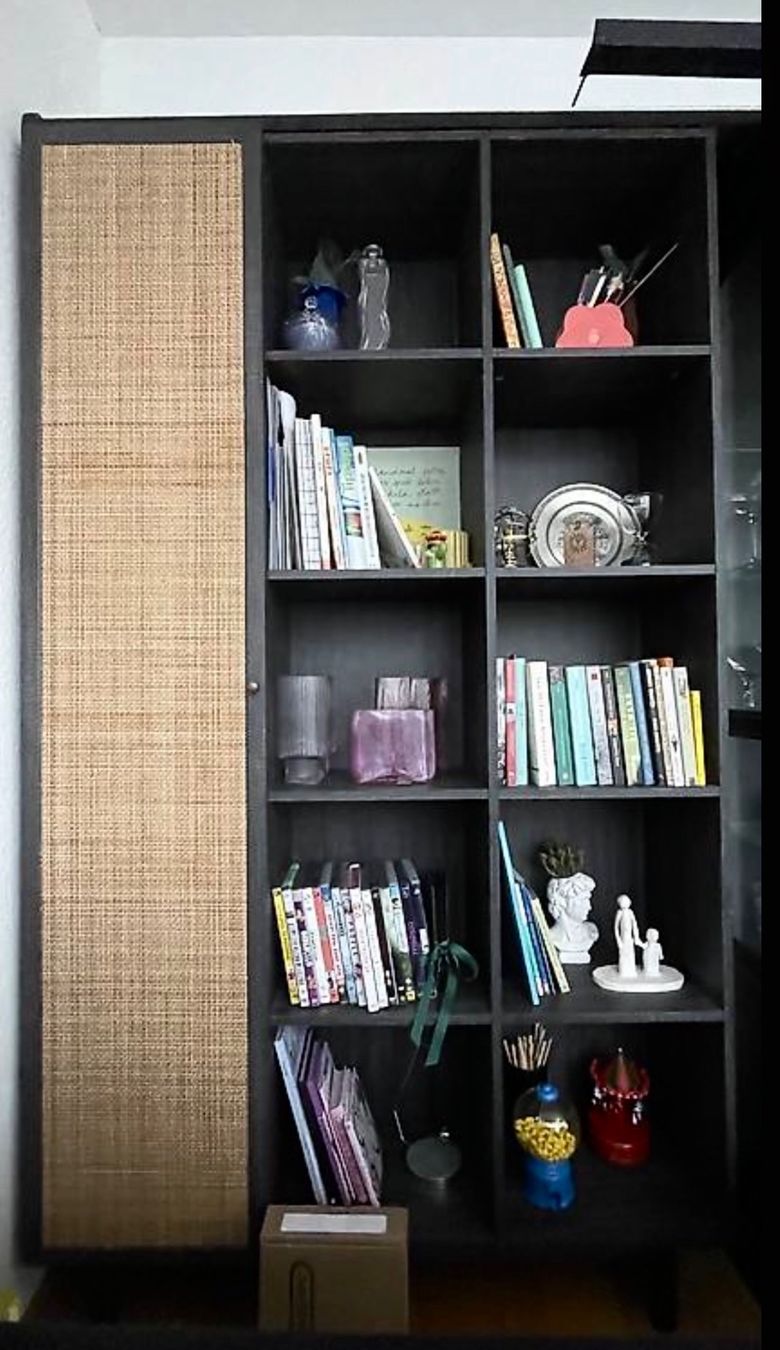 Maisons du monde Scaffali: Regal mit Rattanoptik – Usato da St. Gallen venduto da mndsm 1