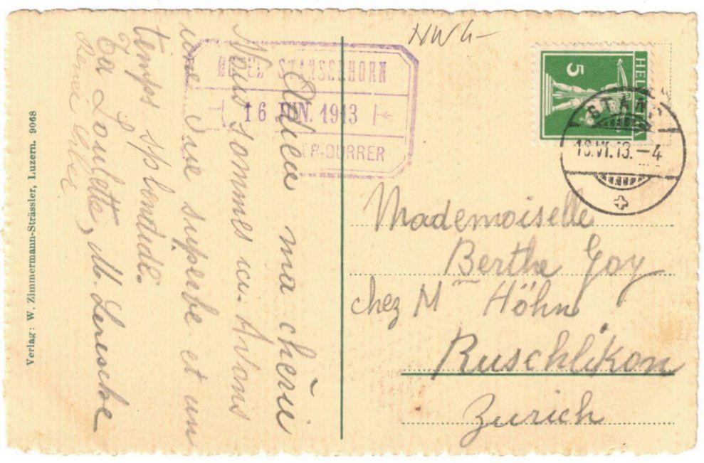 Cartoline postali: Stanserhorn - Standseilbahn – Usato da Binningen venduto da Mountainrider 1
