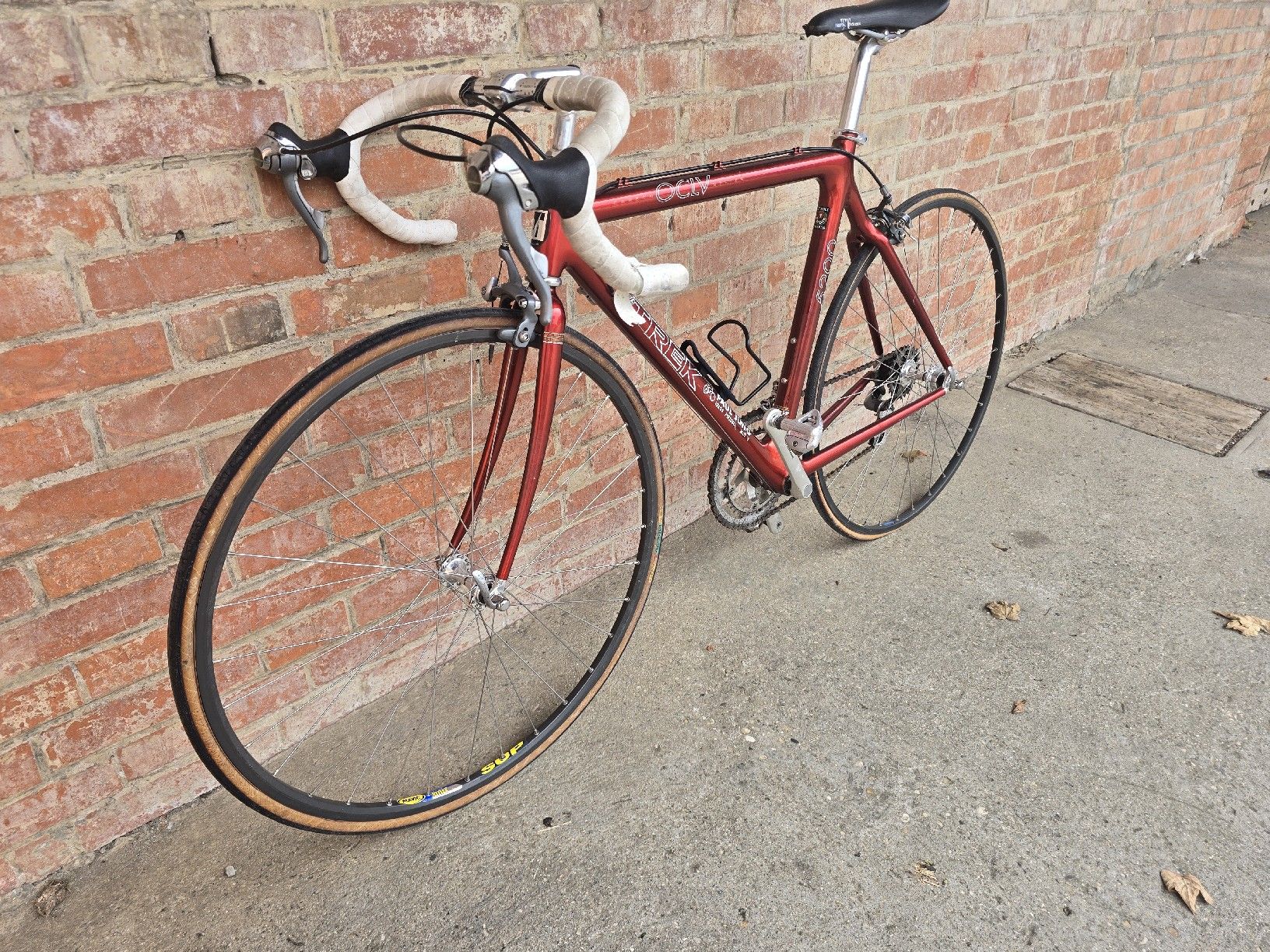 Trek Biciclette: Trek OCLV 5200 Rennrad rot – Usato da Aarberg venduto da 2002stefan 1