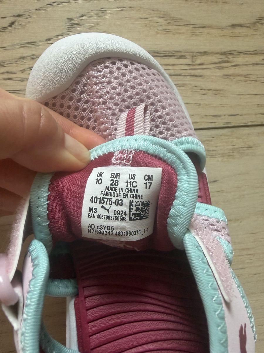 Puma Chaussures filles: Puma Sandalen Rosa Grösse 28 Neu – Neuf avec emballage d'origine à Dully par rev_l7jp 3