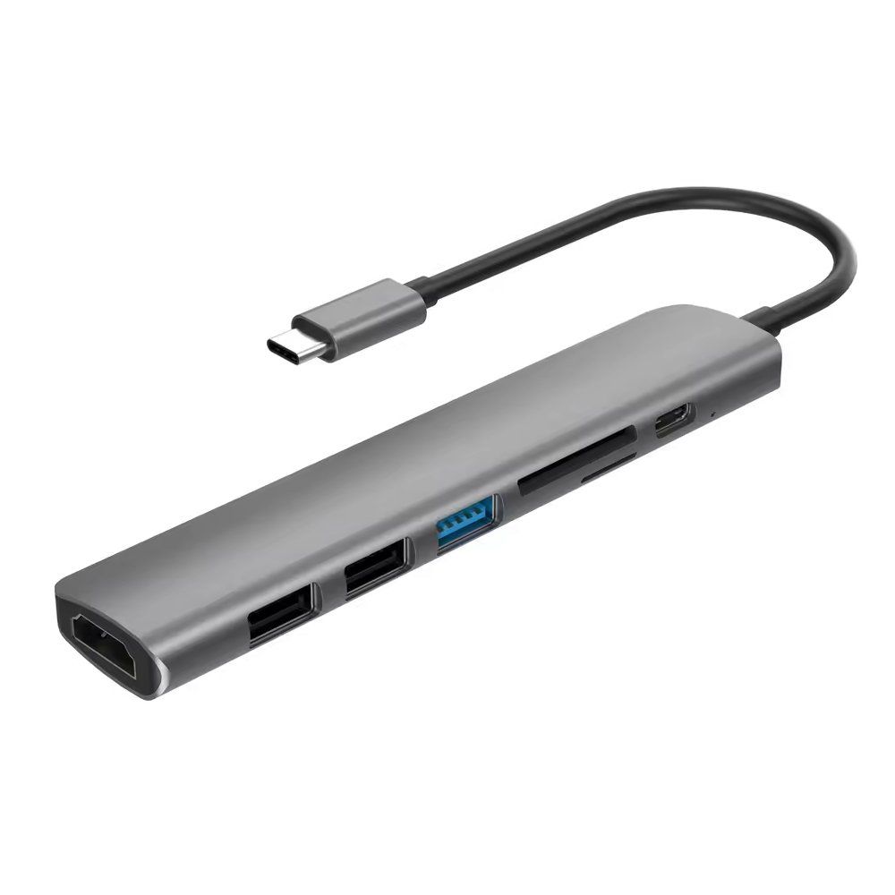 Hubs & Switches: USB HUB HDMI iPad C SD TF Pc Macbook PD Surface – Neu und originalverpackt aus Chiasso von online.shop 1