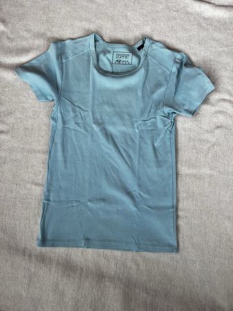 T-shirt bleu ciel Esprit homme slim fit taille M