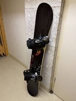 Burton Operator Snowboard 155 cm mit Bindungen und Tasche