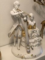 Porzellan Antik muzikalische Pärchen